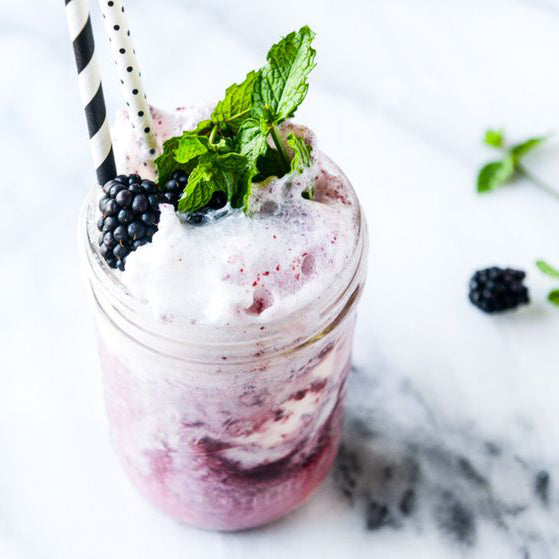 Ice Cream Shrub Soda Floats - Girl Meets Dirt