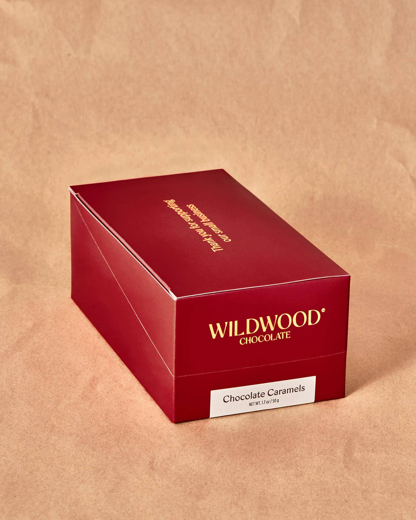 Wildwood Chocolate Caramels - Small Box Case