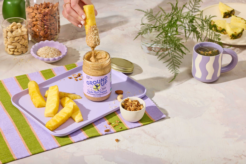 Ground Up Nut Butter 12oz - Triple Nut Crunch