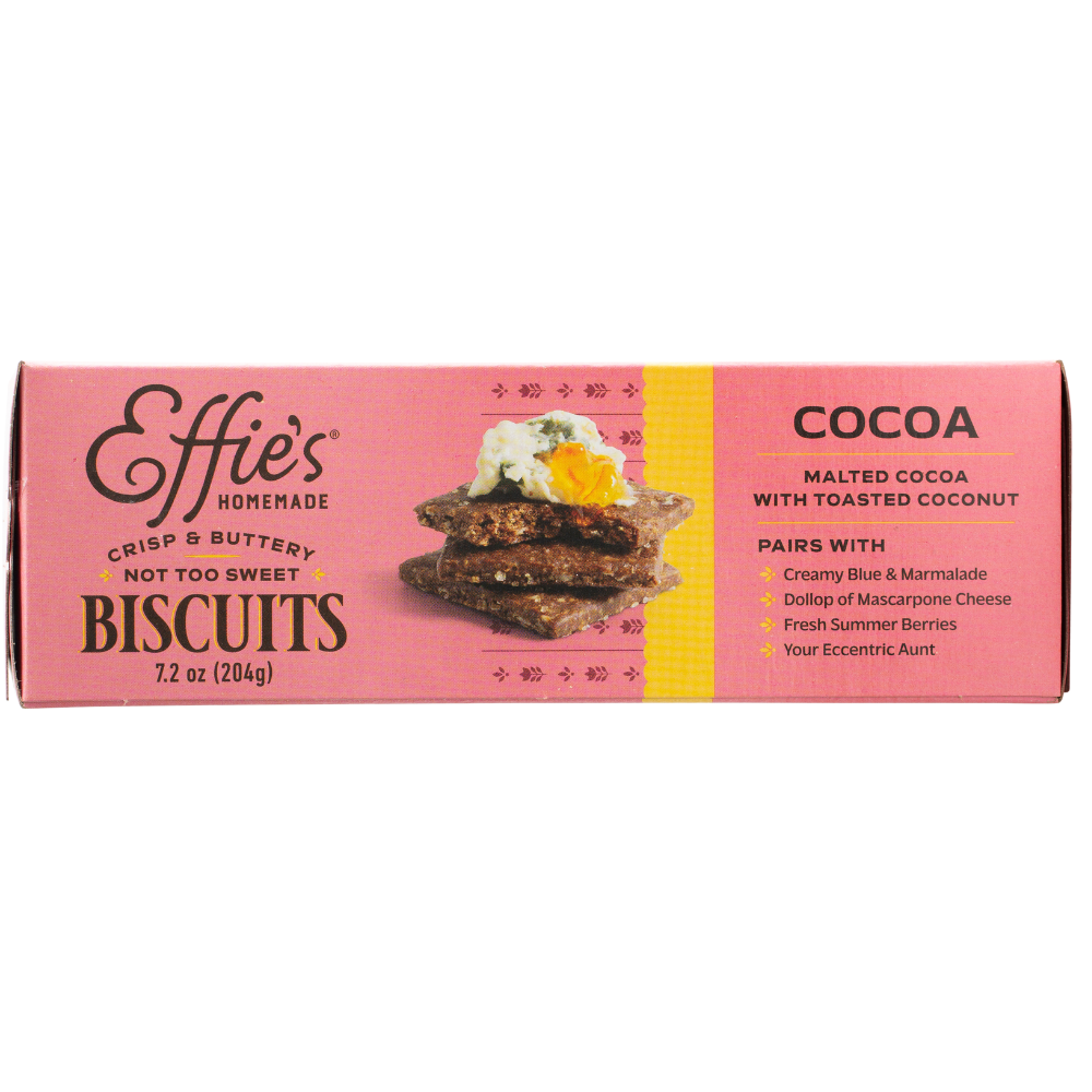 Effie's Cocoa Biscuit