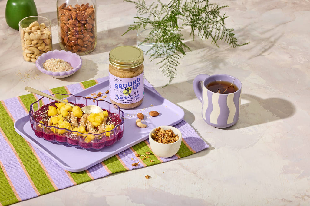 Ground Up Nut Butter 12oz - Triple Nut Crunch