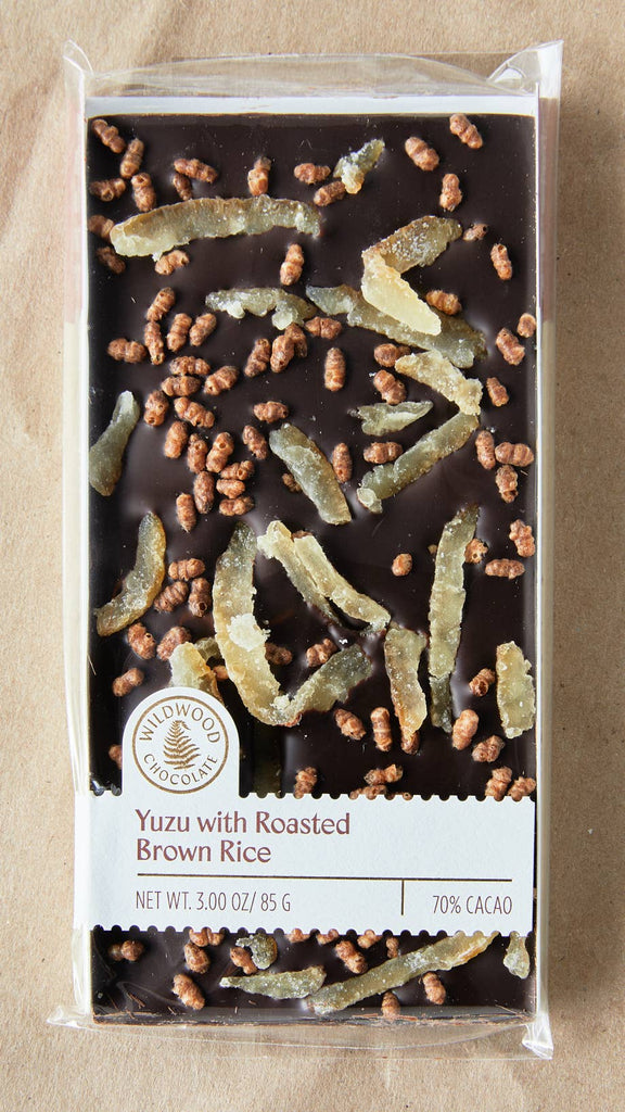 Wildwood Chocolate Yuzu with Roasted Brown Rice