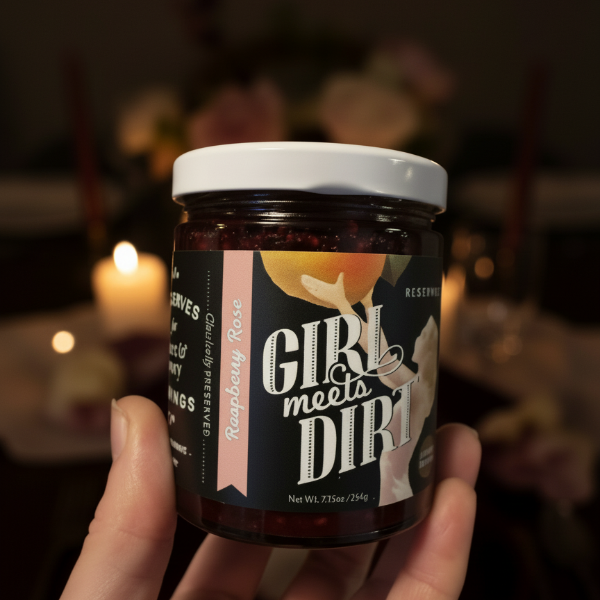 Limited Edition Raspberry Rose Spoon Preserves