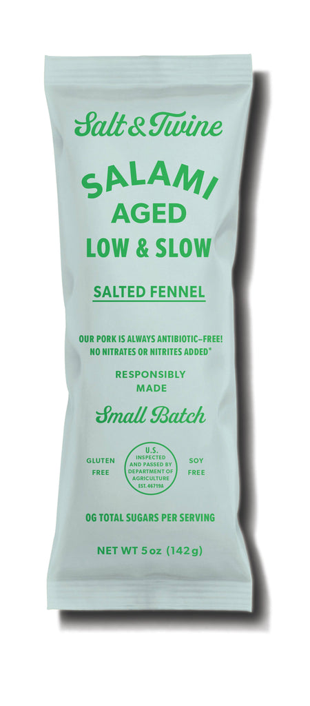 Salt & Twine Salted Fennel Salami