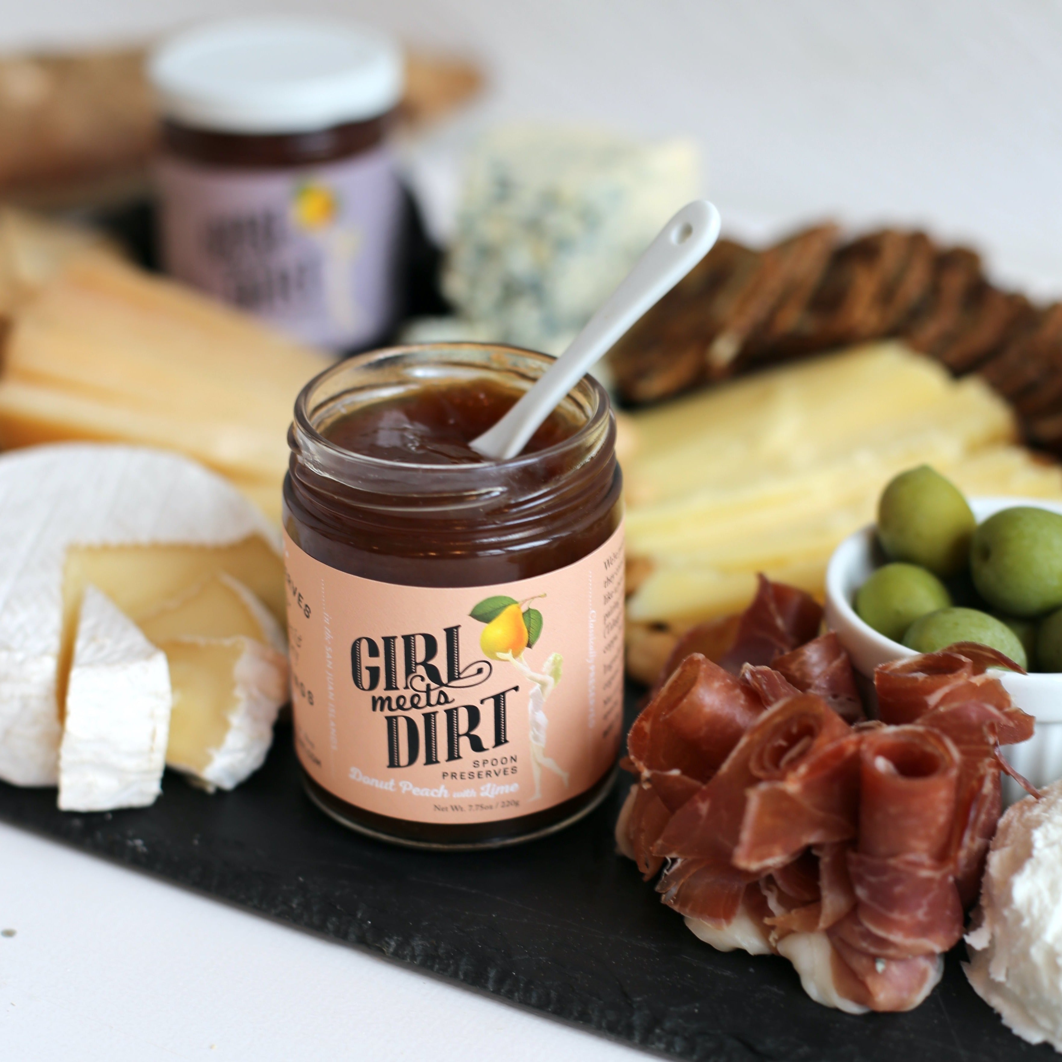 Donut Peach w/ Lime Spoon Preserves | Girl Meets Dirt
