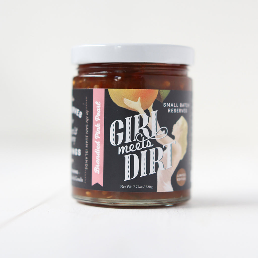 Limited Edition : Brandied Pink Pearl Apple Spoon Preserves