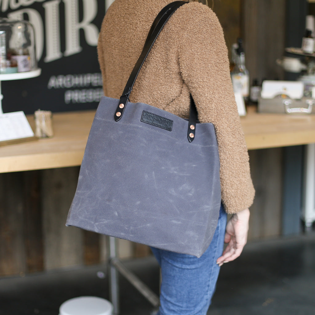 Hardmill Charcoal Tote